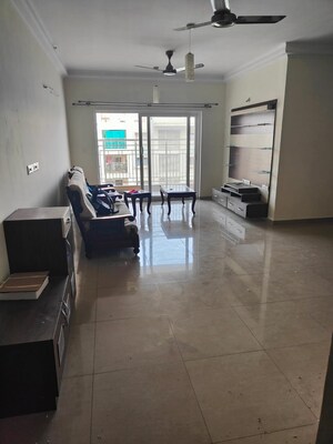 Living Room in 3 BHK Apartment at Prestige Park Grove, Whitefield – for Sale