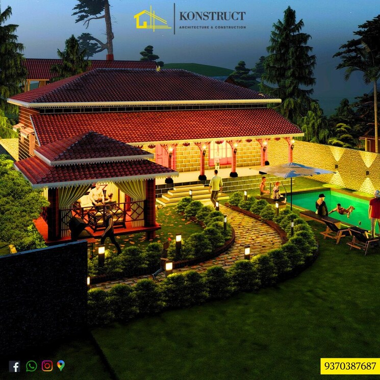 Exterior View, by-the-lake 2 Bedroom 900 Sq.Ft. Independent House In Shirwal Pune 8965203