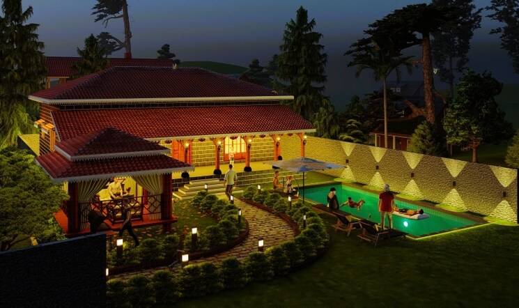 Garden, by-the-lake 2 Bedroom 900 Sq.Ft. Independent House In Shirwal Pune 8965203