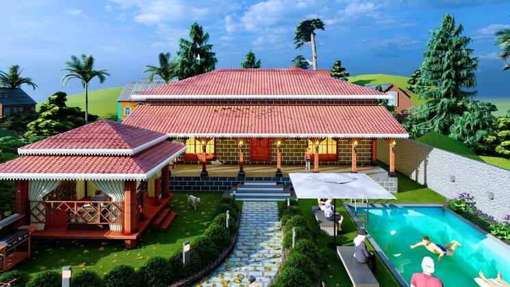 Exterior View, by-the-lake 2 Bedroom 900 Sq.Ft. Independent House In Shirwal Pune 8965203