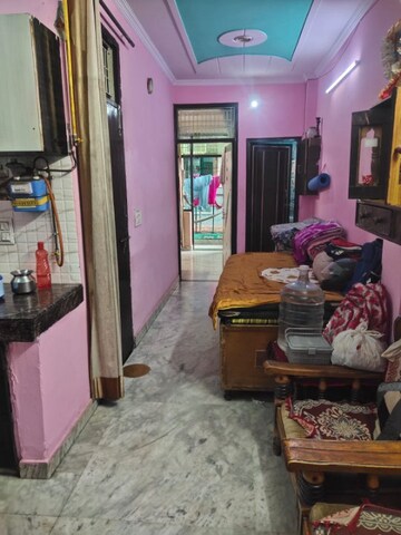 Living Room in 3 BHK Builder Floor at Bhajanpura – for Sale