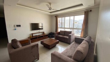 Living Room in 3.5 BHK Apartment at Kolte Patil Tuscan Estate Signature Meadows, Kharadi – for Rent
