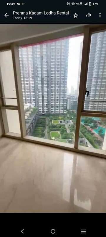 Balcony in 3 BHK Apartment at Lodha Allura, Worli – for Rent