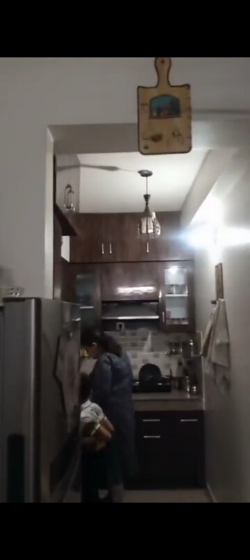Kitchen in 3 BHK Apartment at SCC Sapphire, Raj Nagar Extension – for Sale