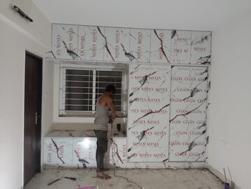 Bedroom in 2 BHK Apartment at My Home Tridasa, Tellapur – for Rent