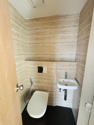 Bathroom in 1 BHK Apartment at Lodha Unica, Jogeshwari West – for Rent