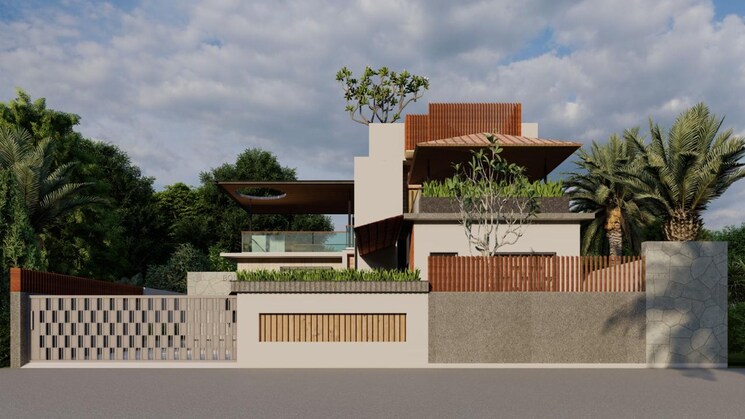 Exterior View, by-the-lake 4 Bedroom 2700 Sq.Ft. Villa In Shirwal Pune 8965257