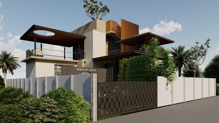 Exterior View, by-the-lake 4 Bedroom 2700 Sq.Ft. Villa In Shirwal Pune 8965257