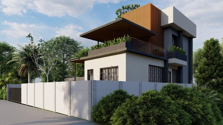 Exterior View, by-the-lake 4 Bedroom 2700 Sq.Ft. Villa In Shirwal Pune 8965257