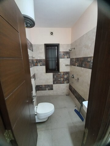 Bathroom in 3 BHK Builder Floor at Neelkanth Apartment II, Burari – for Rent