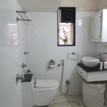Bathroom in 3 BHK Apartment at Patil Natasha Hill View, Nibm – for Rent