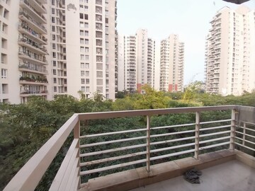 Balcony in 3 BHK Builder Floor at Unitech Woodstock Floors, Sector 50 – for Rent
