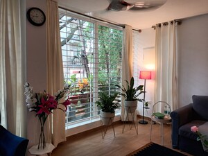 Living Room in 4 BHK Independent House at GL Kunj, Koramangala – for Rent