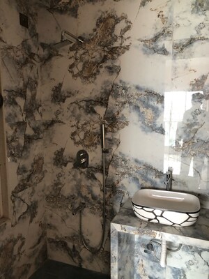 Bathroom in 2 BHK Apartment at M4 Ocean View, Mazgaon – for Sale