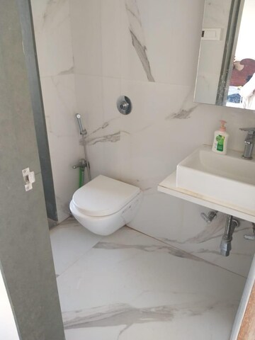 Bathroom in 2 BHK Apartment at New Shantivan, Andheri West – for Rent