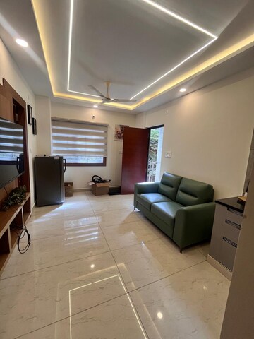 Living Room in 1 BHK Builder Floor at Koramangala – for Rent