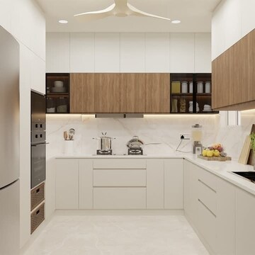 Kitchen in 3 BHK Apartment at Dashrath Puri – for Sale