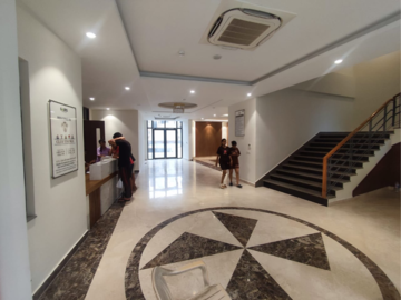Living Room in 2 BHK Apartment at Gaur Yamuna City 16th Park View, Sector 19 Yamuna Expressway – for Rent