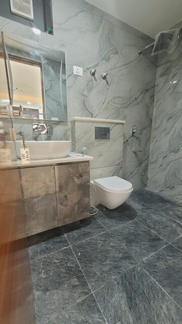 Bathroom in 4 BHK Builder Floor at Palam Vihar – for Sale