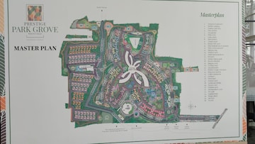 Master Plan in 3 BHK Apartment at Prestige Park Grove, Whitefield – for Sale