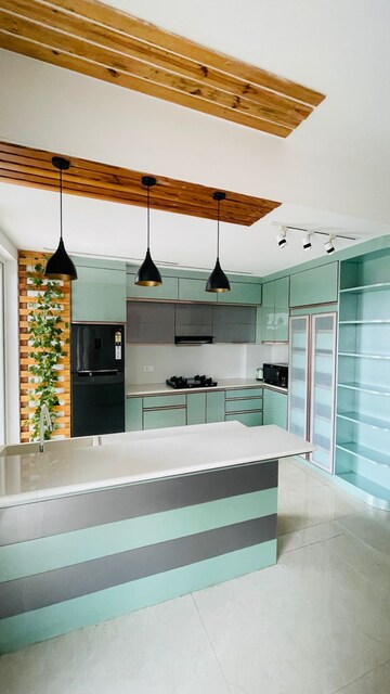 Kitchen in 1 BHK Apartment at Gomti Nagar – for Rent