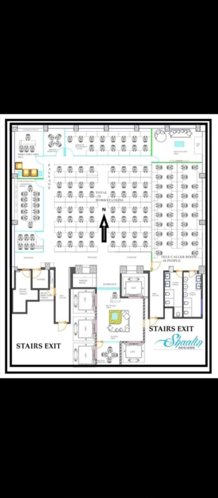 Floor Plan, sunshine-tower-dadar Commercial Office Space 7500 Sq.Ft. In Dadar West Mumbai 8965437