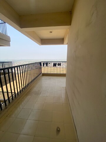 Balcony in 2 BHK Apartment at Gaur Yamuna City 16th Park View, Sector 19 Yamuna Expressway – for Sale