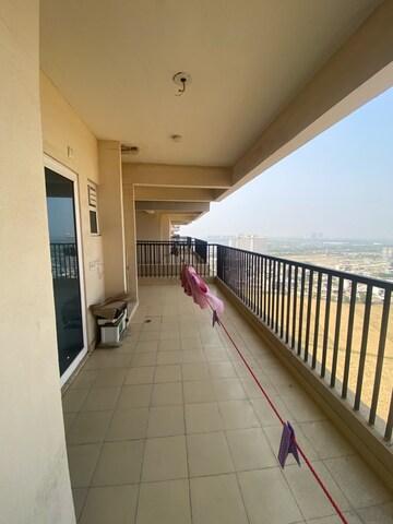 Balcony in 2 BHK Apartment at Gaur Yamuna City 16th Park View, Sector 19 Yamuna Expressway – for Sale