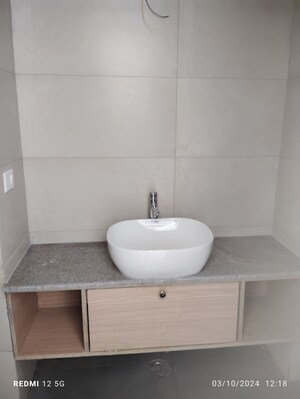 Bathroom in Studio Apartment at Gaur Runway Suites, Gaur Yamuna City – for Rent