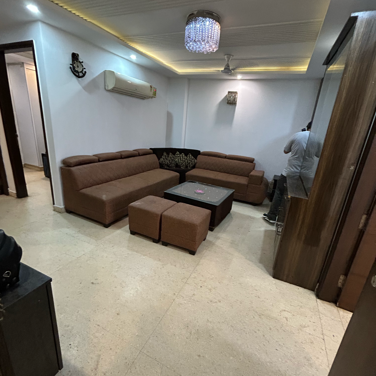 3 BHK + Pooja Room Builder Floor For Rent in Kotla