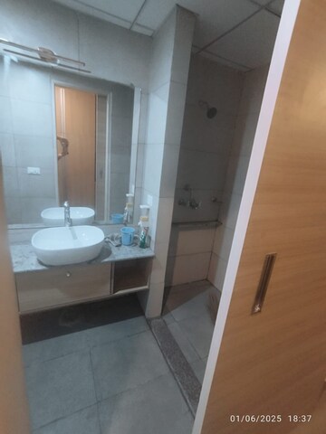 Attached Bathroom in Studio Apartment at Gaur Runway Suites, Gaur Yamuna City – for Rent