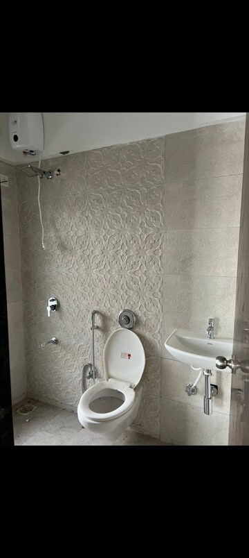 Bathroom in 2 BHK Apartment at Oxford Navrang Crystal, Goregaon West – for Rent