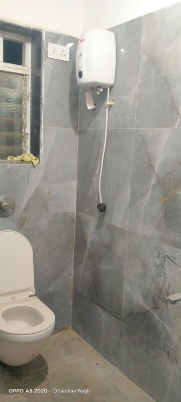 Bathroom in 1 BHK Apartment at Jeevan Vihar CHS, Bhandup East – for Rent