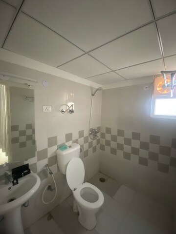 Attached Bathroom in 2.5 BHK Apartment at Gaur Yamuna City 16th Park View, Sector 19 Yamuna Expressway – for Rent