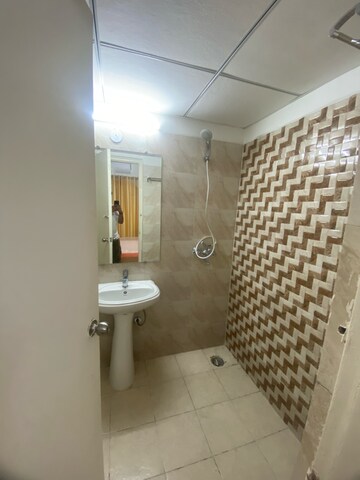Attached Bathroom in 2.5 BHK Apartment at Gaur Yamuna City 16th Park View, Sector 19 Yamuna Expressway – for Rent