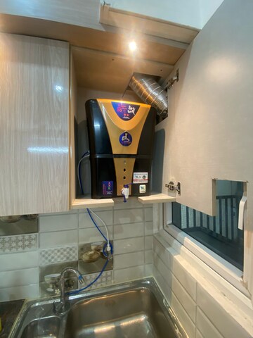 Kitchen in 2.5 BHK Apartment at Gaur Yamuna City 16th Park View, Sector 19 Yamuna Expressway – for Rent