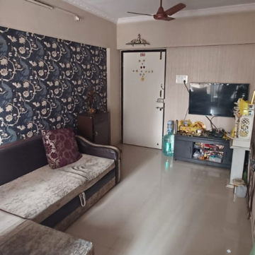 Living Room in 1 BHK Apartment at Oxford Apartments Bandra West, St. Peters Colony – for Rent