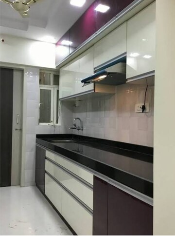 Kitchen in 2 BHK Apartment at Nahar Amrit Shakti Water Lily And White Lily, Chandivali – for Rent