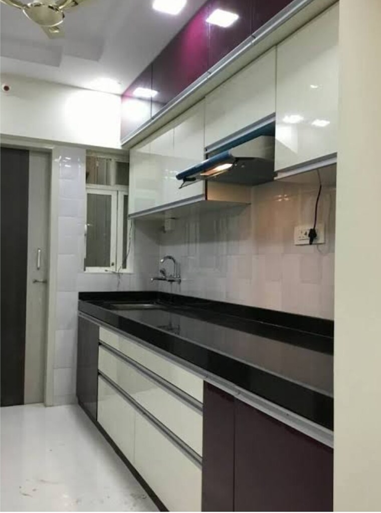 Kitchen, nahar-amrit-shakti-water-lily-and-white-lily 2 Bedroom 1036 Sq.Ft. Apartment In Chandivali Mumbai 8965592