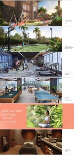 3 BHK + Study Room 1364 Sq.Ft. Apartment in Eden Tattvam