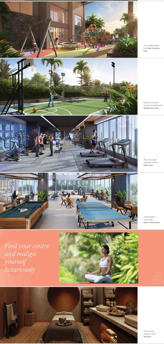 3 BHK + Study Room Apartment For Sale in Eden Tattvam