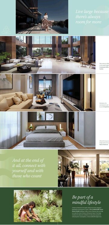 Kitchen in 3 BHK Apartment at Eden Tattvam, Beliaghata – for Sale