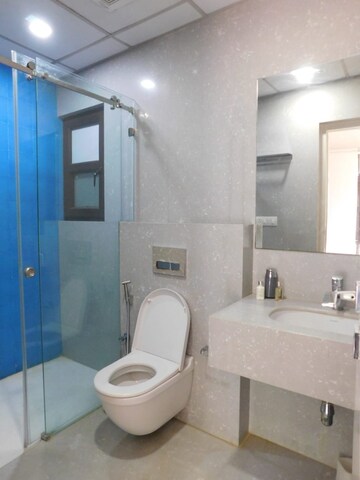 Bathroom in 5 BHK Villa at Lanco Hills Hanging Gardens Villas, Manikonda – for Rent