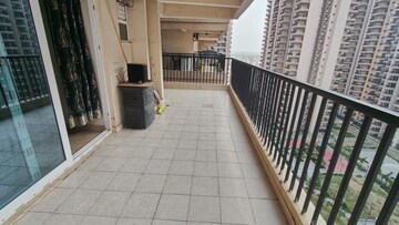Balcony in 3 BHK Apartment at Gaur Yamuna City 16th Park View, Sector 19 Yamuna Expressway – for Rent