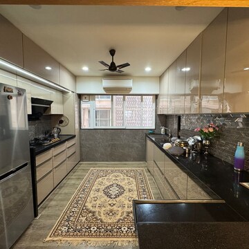 Living Room in 3 BHK Apartment at Silver Light CHS, Juhu – for Sale