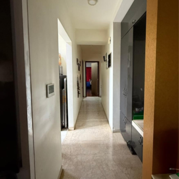 Building Lobby in 3 BHK Apartment at Omkar Alta Monte, Laxman Nagar – for Rent