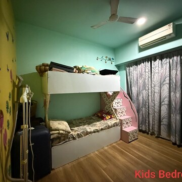 Bedroom in 3 BHK Apartment at Omkar Alta Monte, Laxman Nagar – for Rent