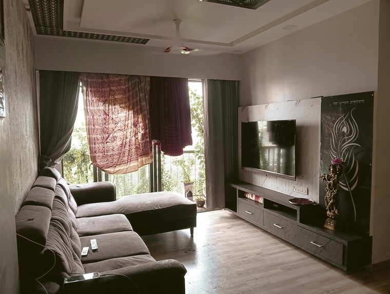 Living Room, shapoorji-pallonji-joyville 3 Bedroom 1235 Sq.Ft. Apartment In Virar West Palghar 8965655
