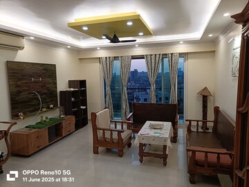 Living Room in 3 BHK Apartment at Rosedale Garden Complex, Rajarhat – for Rent