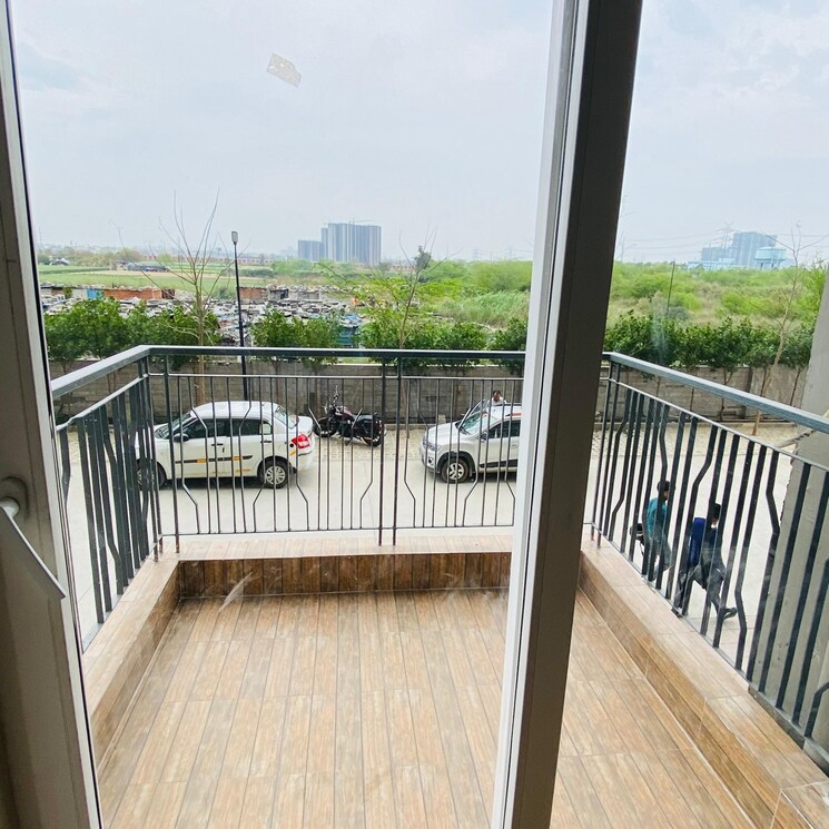 Balcony, truvae-fragrance 3 Bedroom 1350 Sq.Ft. Apartment In Mahiuddin Pur Kanawni Ghaziabad 8965647